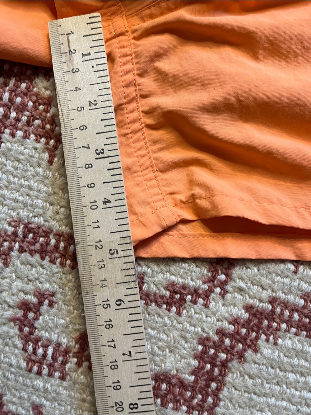 NWT Patagonia Men’s Baggies 5 Inch Shorts Tigerlily Orange Size XL - Picture 8 of 11